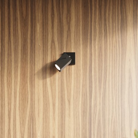 Plafon MERIDA 3 czarny