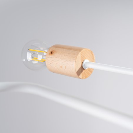 Żyrandol TIMBO 4 biały