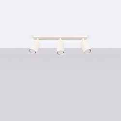 Plafon RING 3L beżowy