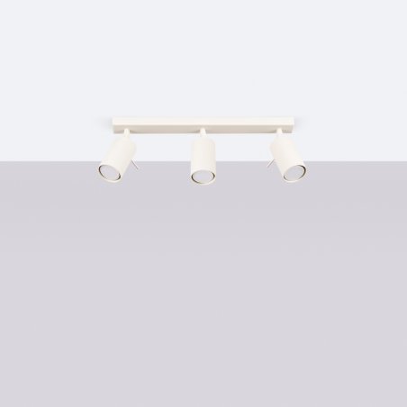 Plafon RING 3L beżowy