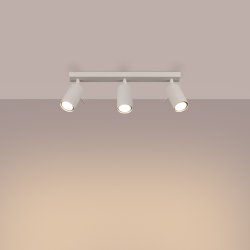 Plafon RING 3L beżowy