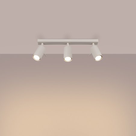 Plafon RING 3L beżowy