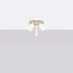 Plafon RING 3P beżowy