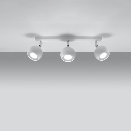 Plafon OCULARE 3 biały