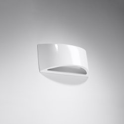 Kinkiet lakierowany VIXEN biały połysk