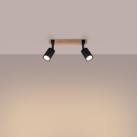 Plafon FAGER 2 czarny