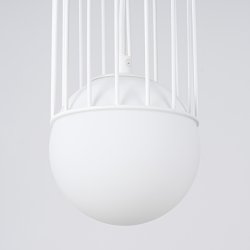 Lampa wisząca BRINA 1 biała