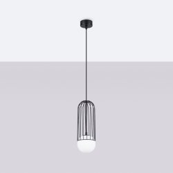 Lampa wisząca BRINA 1 czarna