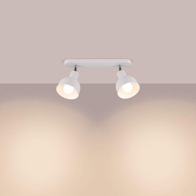 Plafon ELBA 2 biały