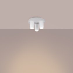 Plafon LAGOS 3P biały