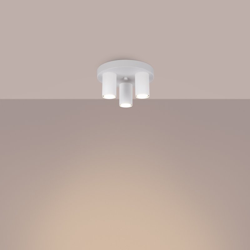 Plafon LAGOS 3P biały