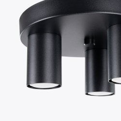 Plafon LAGOS 3P czarny