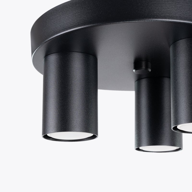 Plafon LAGOS 3P czarny