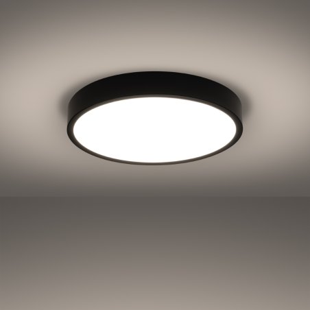 Plafon ONYX 50 czarny LED 3000K