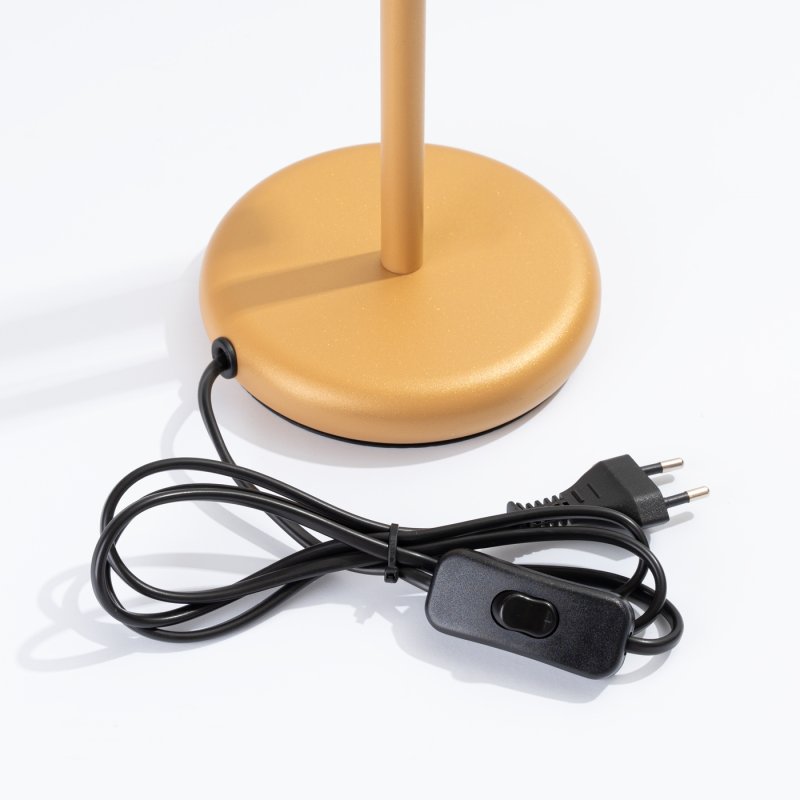 Lampa biurkowa PASTELO złota