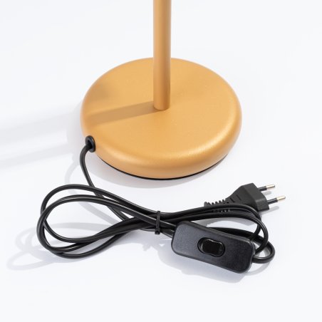 Lampa biurkowa PASTELO złota