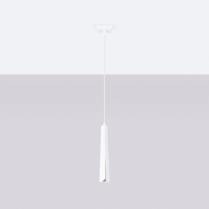 Lampa wisząca PRYSM 1 biała