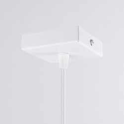 Lampa wisząca PRYSM 1 biała