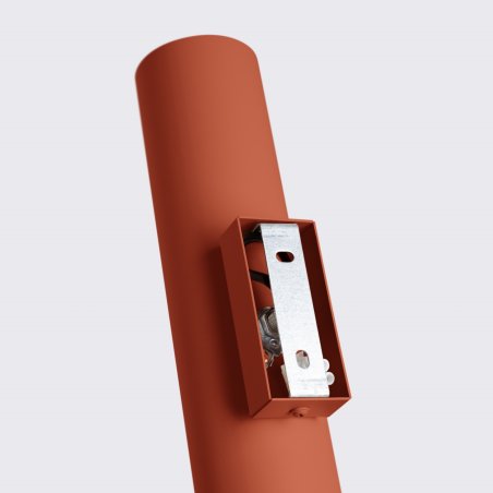 Kinkiet LAGOS 2 ochra czerwona