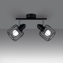 Plafon BELUCI 2 czarny