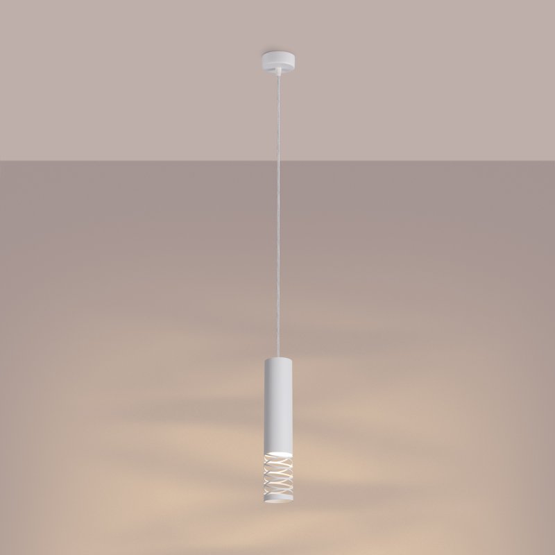 Lampa wisząca LAMI 1 biały