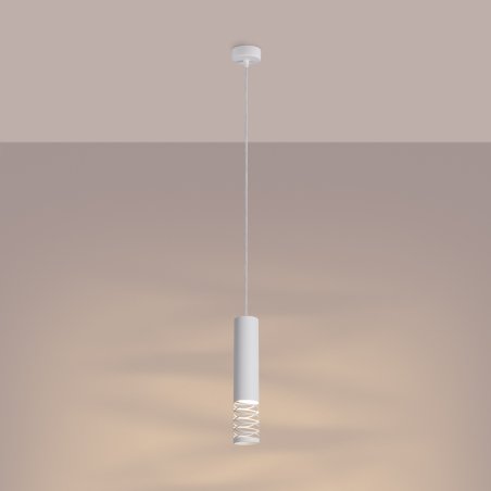 Lampa wisząca LAMI 1 biały