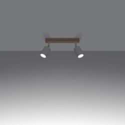 Plafon VERDO 2 biały