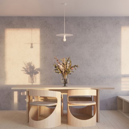 Lampa wisząca FLAVIO biała