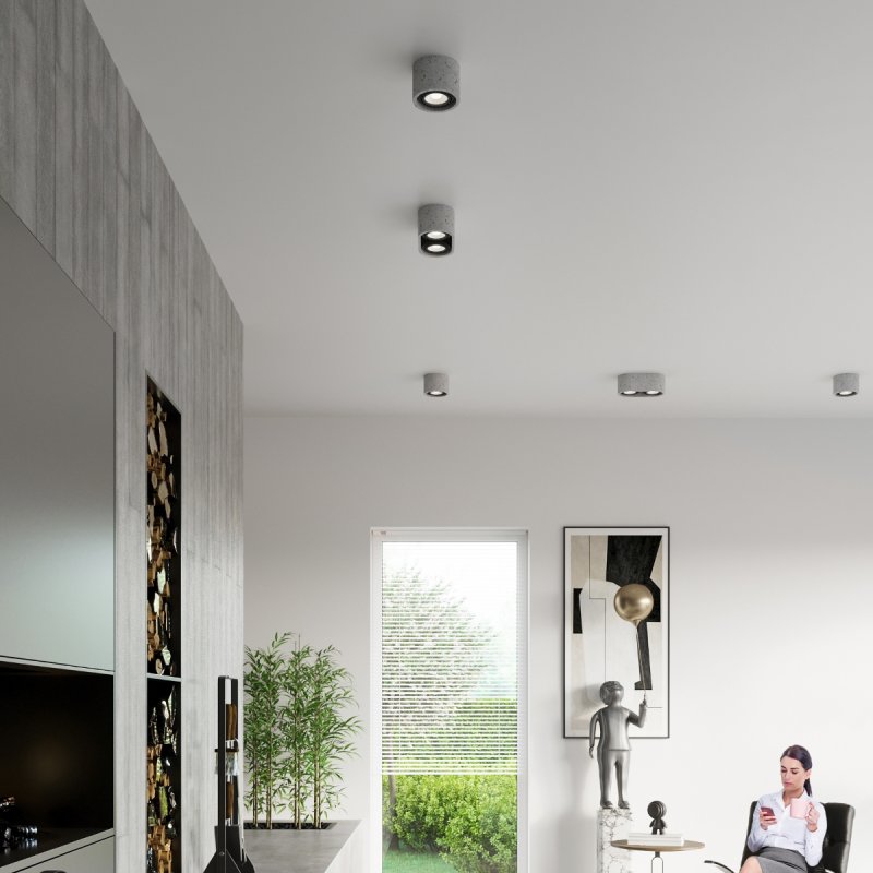 Plafon BASIC 1 beton