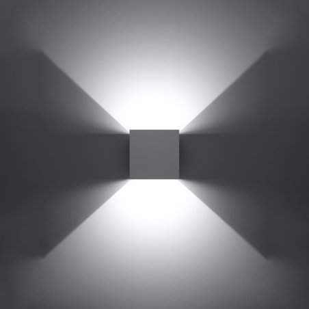 Kinkiet LUCA biały LED IP54