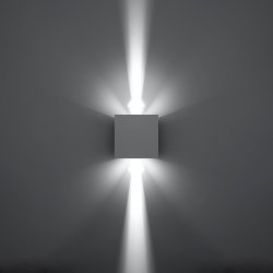 Kinkiet LUCA biały LED IP54