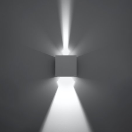 Kinkiet LUCA biały LED IP54