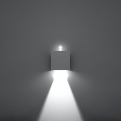 Kinkiet LUCA biały LED IP54