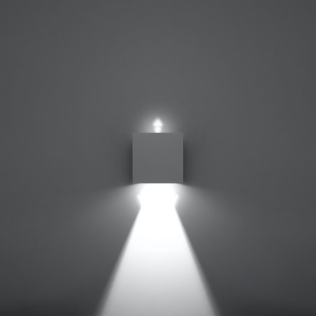 Kinkiet LUCA biały LED IP54