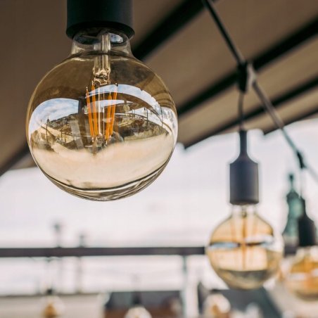 DEKORACYJNA OZDOBNA ŻARÓWKA LED E27 AMBER 6W