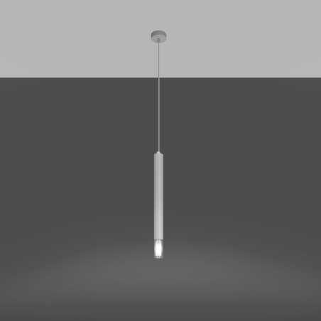 Lampa wisząca WEZYR 1 biała