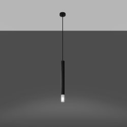 Lampa wisząca WEZYR 1 czarna