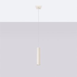 Lampa wisząca LAGOS 1 beżowa