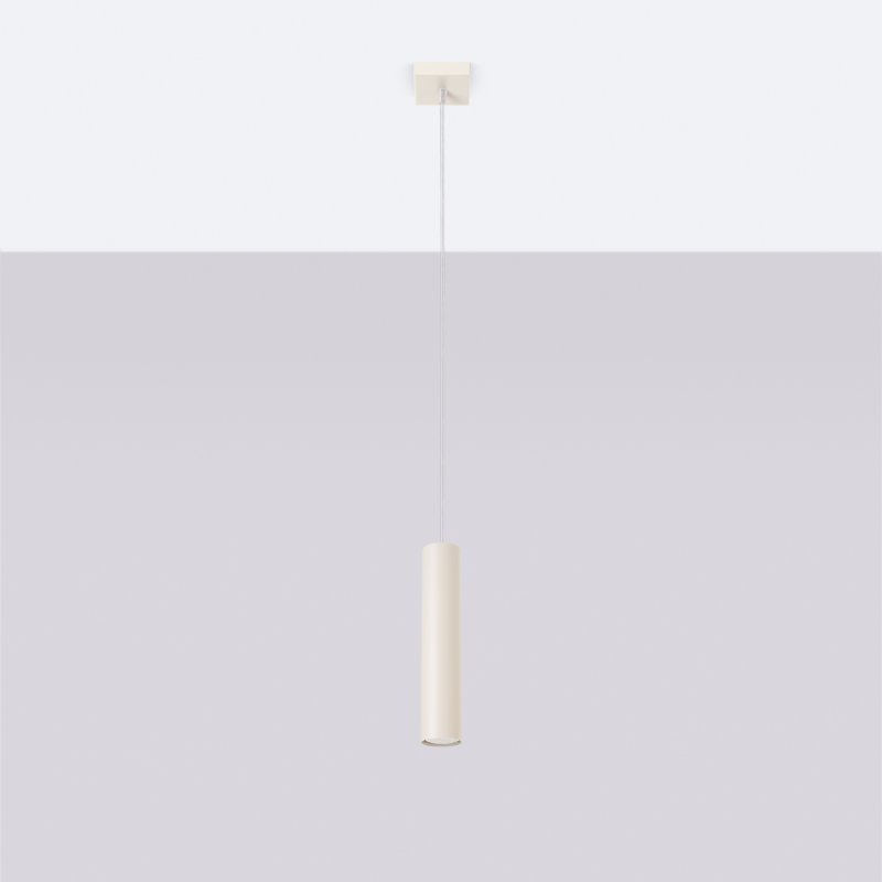 Lampa wisząca LAGOS 1 beżowa