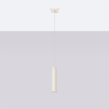 Lampa wisząca LAGOS 1 beżowa