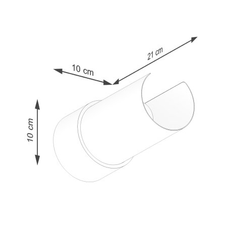 Kinkiet FLASH biały