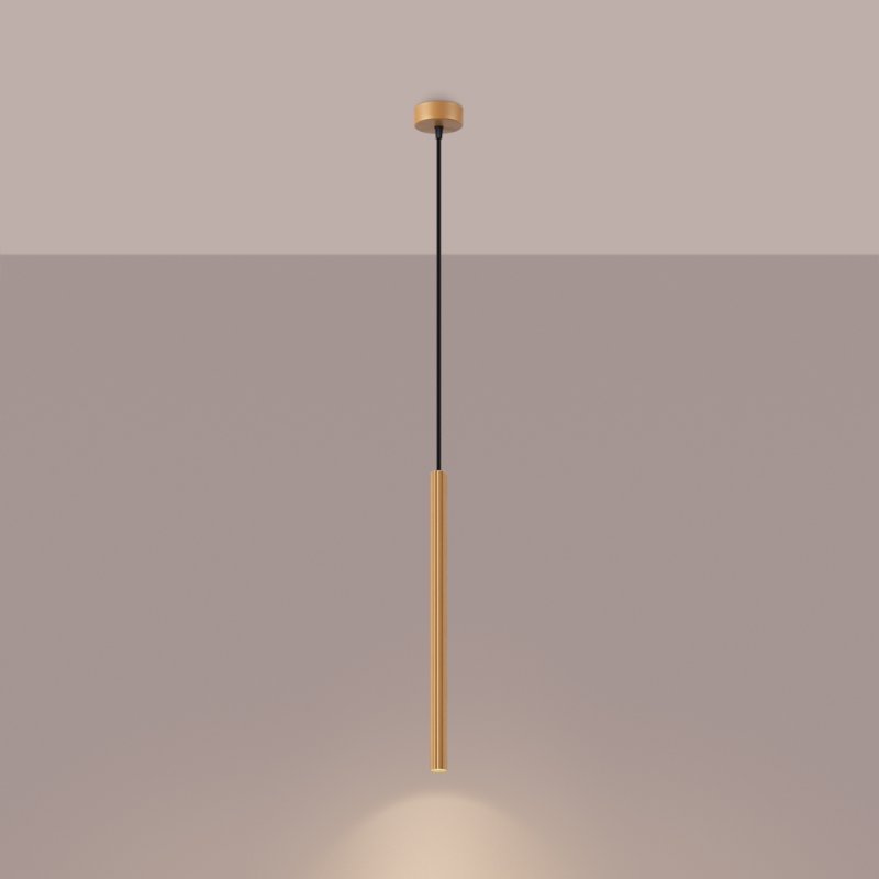 Lampa wisząca ARCHE 1 złota