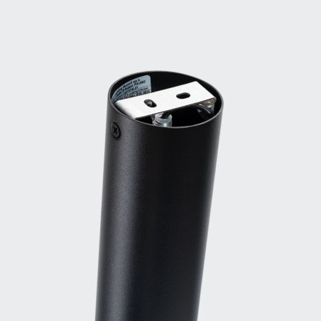 Plafon NERO 22,5 czarny/chrom