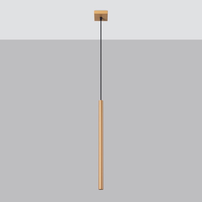 Lampa wisząca PASTELO 1 złota