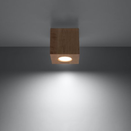 Plafon QUAD naturalne drewno