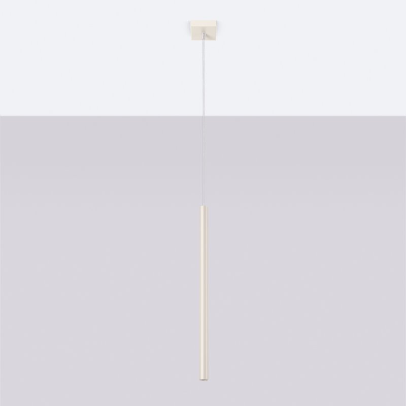 Lampa wisząca PASTELO 1 beżowa