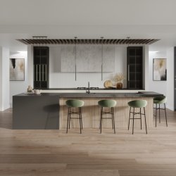 Lampa wisząca PASTELO 1 zielona oliwka