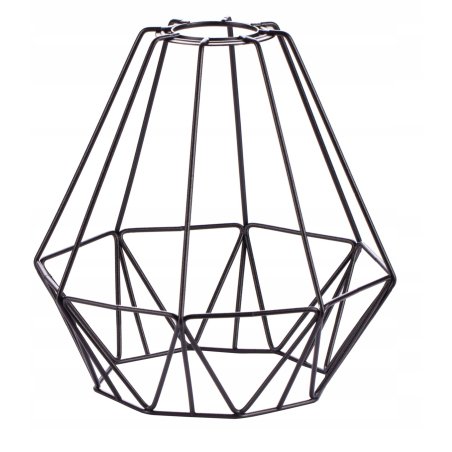 KLOSZ Z DRUTU DIAMENT DO LAMPY KINKIETU PLAFONU