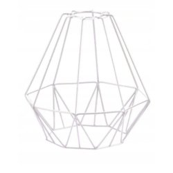 KLOSZ Z DRUTU DIAMENT DO LAMPY KINKIETU PLAFONU