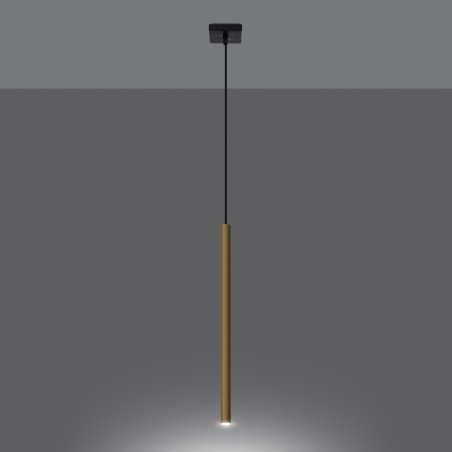 Lampa Wisząca PASTELO 1 złoty połysk